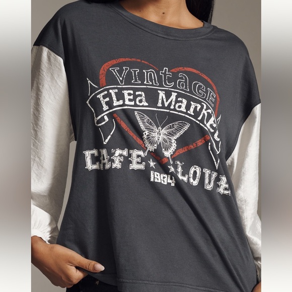 Anthropologie Pilcro Twofer Band Top Size 2X - Picture 4 of 15